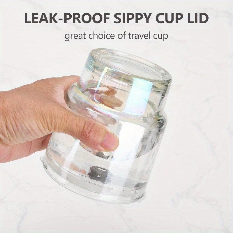 4 Pack Glass Cups with Lids and Straws Clear Iced Coffee Cups Cute Reusable 13oz Thickened Glass Tumbler Cups Travel Mug with Leak-Proof Sippy Lids for Morning Green Juice, Matcha